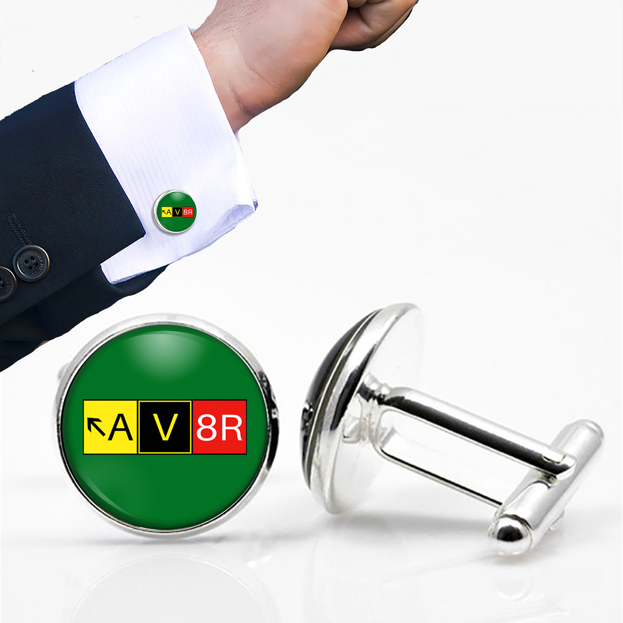 AV8R Designed Cuff Links