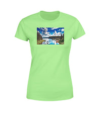 Thumbnail for Amazing Scenary & Sea Planes Designed Women T-Shirts