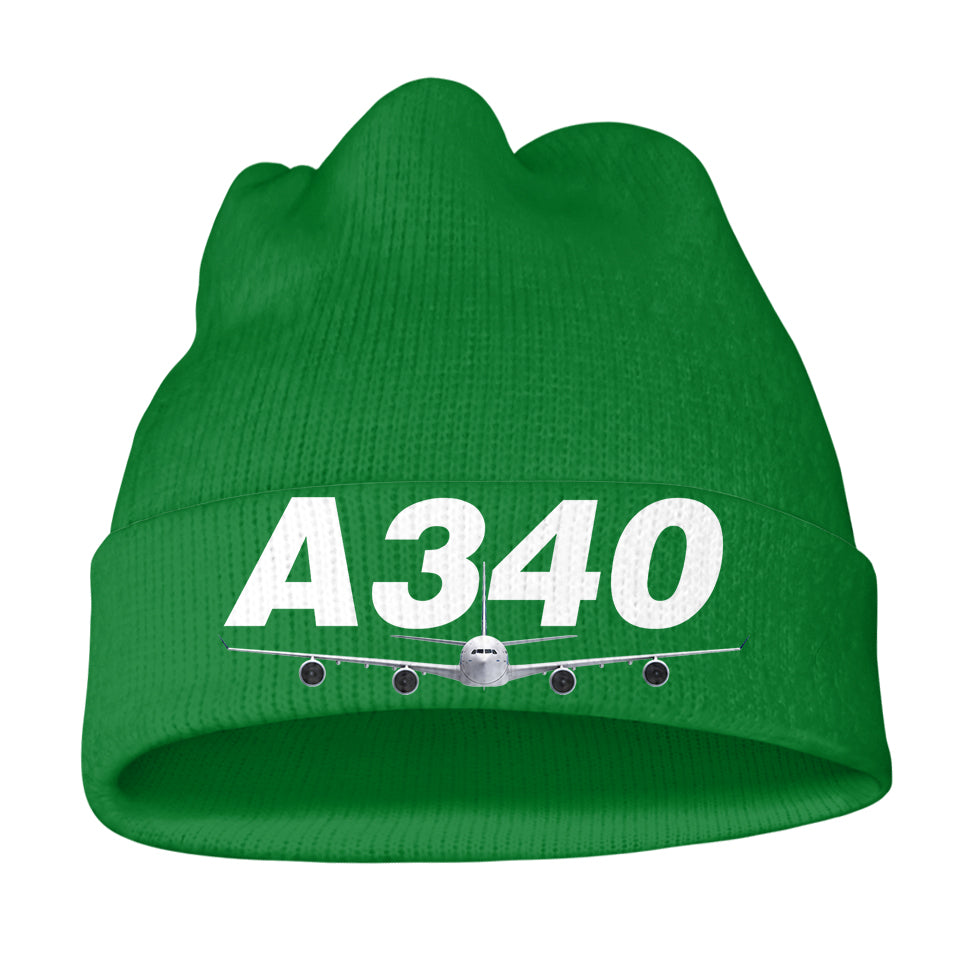 Super Airbus A340 Knit 3D Beanies