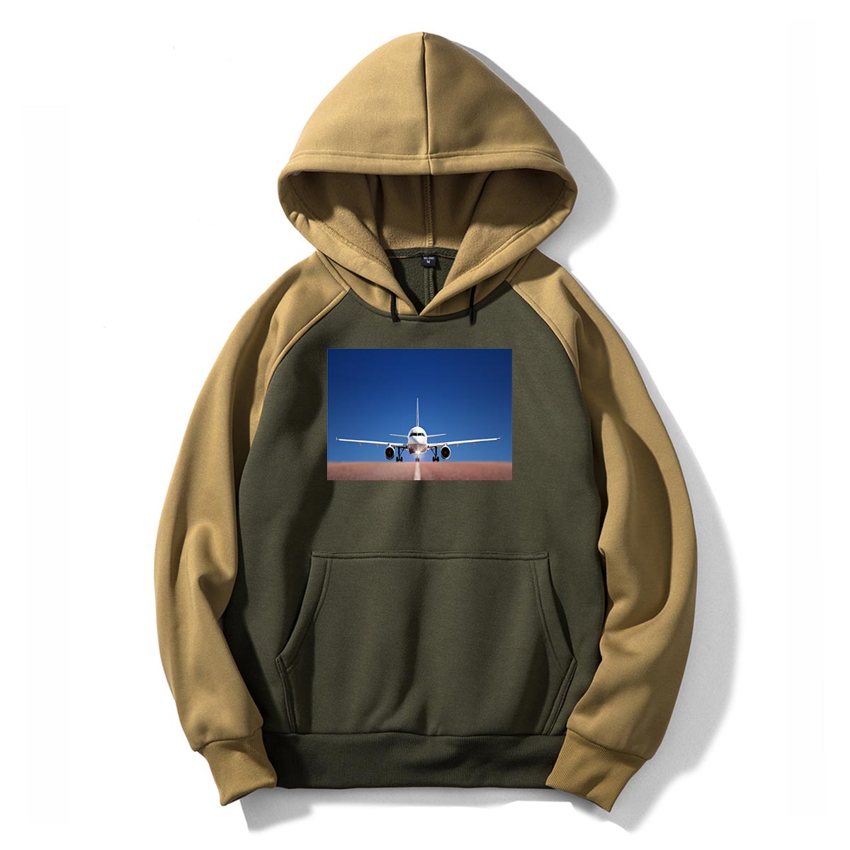 Face to Face with Airbus A320  Designed Colourful Hoodies