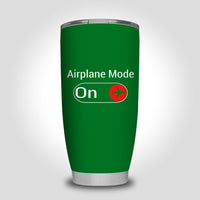 Thumbnail for Airplane Mode On Designed Tumbler Travel Mugs