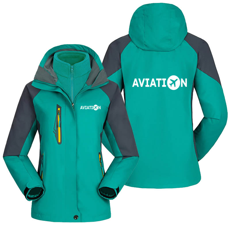 Aviation Designed Thick "WOMEN" Skiing Jackets