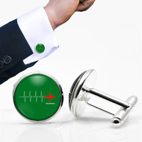 Thumbnail for Aviation Heartbeats Designed Cuff Links