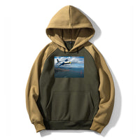 Thumbnail for Blue Angels & Bridge Designed Colourful Hoodies