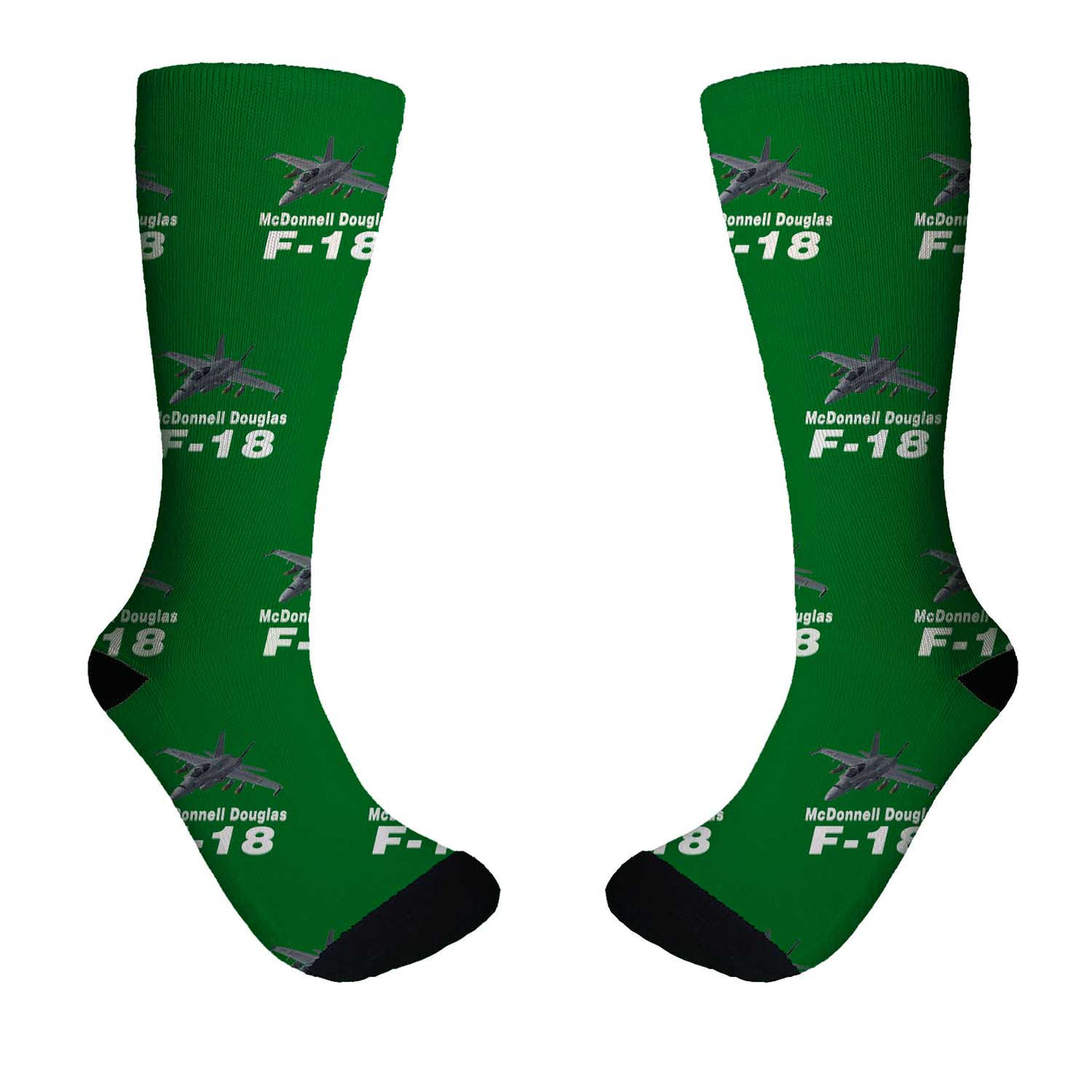 The McDonnell Douglas F18 Designed Socks