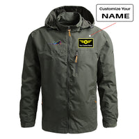 Thumbnail for Multicolor Airplane Designed Thin Stylish Jackets