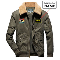 Thumbnail for Husband & Dad & Pilot & Legend Designed Thick Bomber Jackets