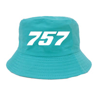 Thumbnail for 757 Flat Text Designed Summer & Stylish Hats