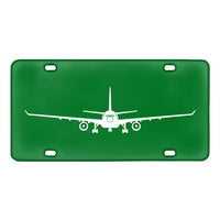 Thumbnail for Airbus A330 Silhouette Designed Metal (License) Plates