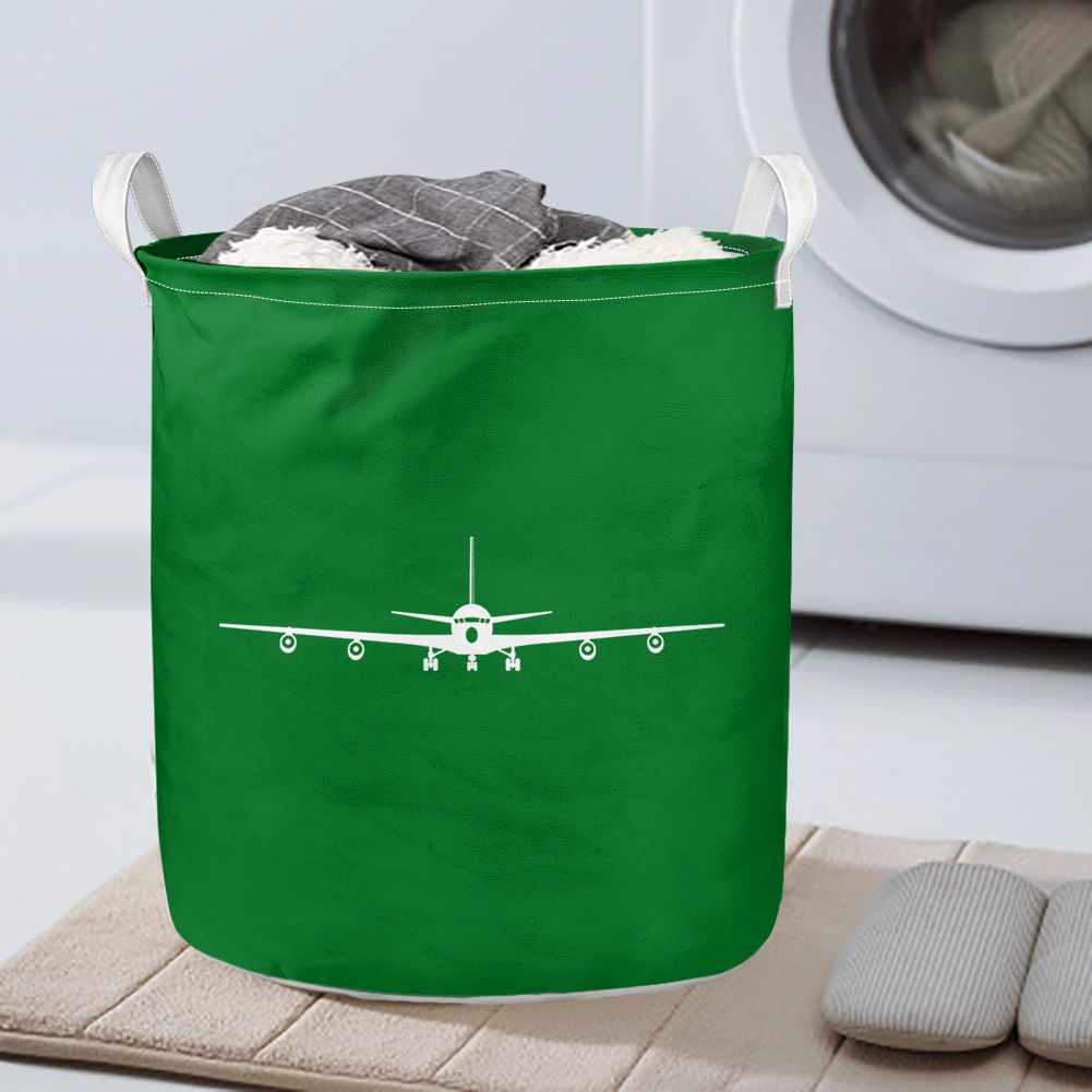 Boeing 707 Silhouette Designed Laundry Baskets