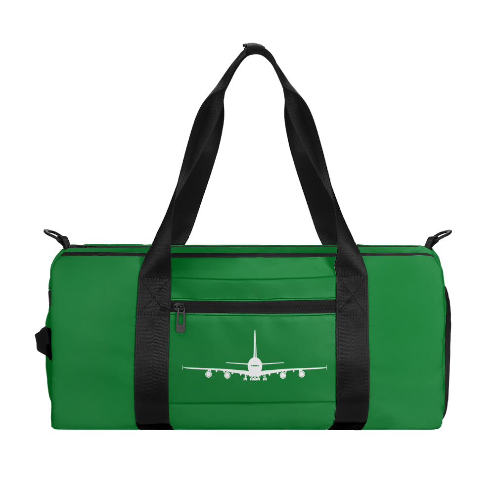 Airbus A380 Silhouette Designed Sports Bag