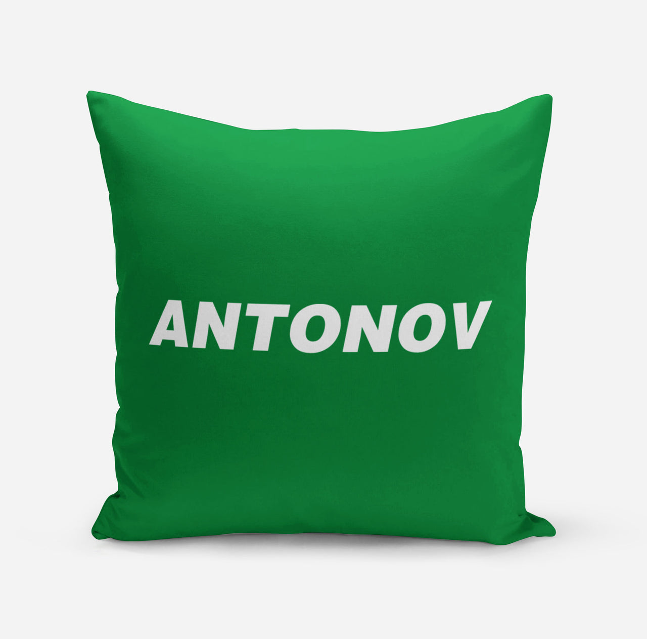 Antonov & Text Designed Pillows