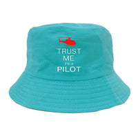Thumbnail for Trust Me I'm a Pilot (Helicopter) Designed Summer & Stylish Hats