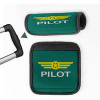 Thumbnail for Pilot & Badge Designed Neoprene Luggage Handle Covers