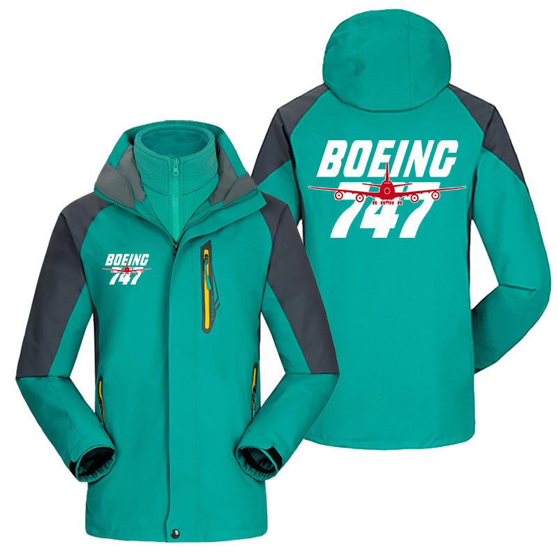 Amazing Boeing 747 Designed Thick Skiing Jackets