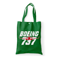 Thumbnail for Amazing Boeing 737 Designed Tote Bags