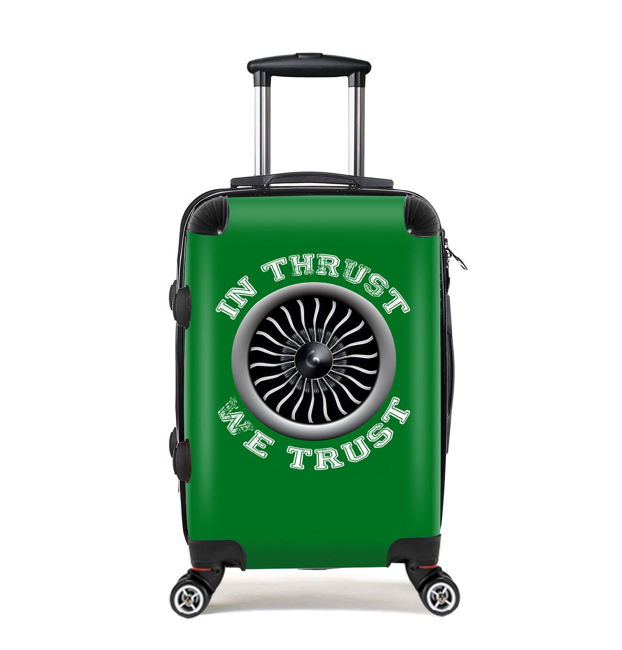 In Thrust We Trust (Vol 2) Designed Cabin Size Luggages