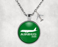 Thumbnail for Airbus A320 Printed Designed Necklaces