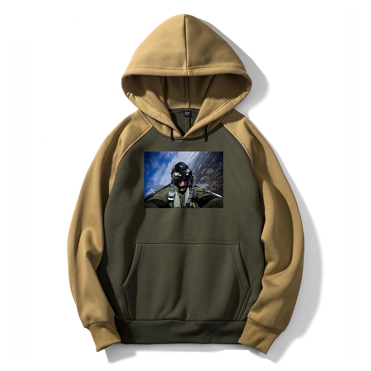 Amazing Military Pilot Selfie Designed Colourful Hoodies