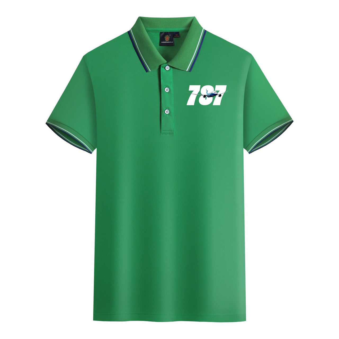 Super Boeing 787 Designed Stylish Polo T-Shirts