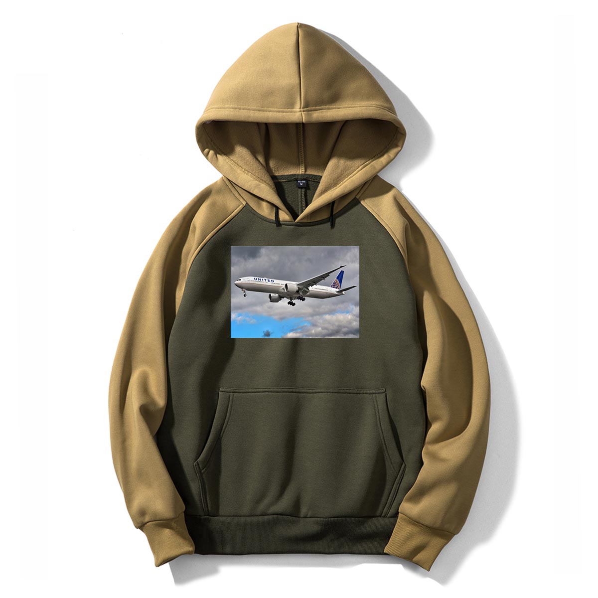 United Airways Boeing 777 Designed Colourful Hoodies