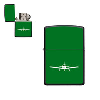 Thumbnail for Piper PA28 Silhouette Plane Designed Metal Lighters