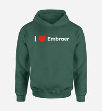 Thumbnail for I Love Embraer Designed Hoodies