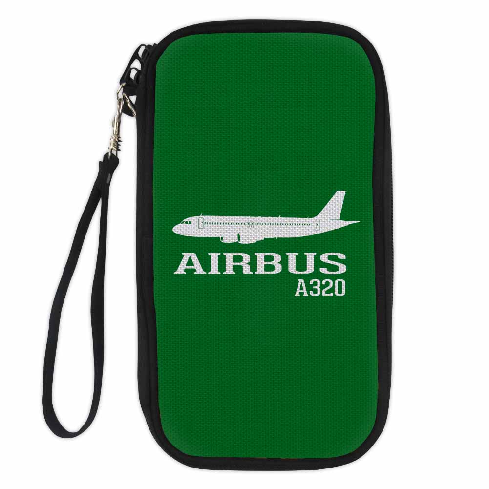 Airbus A320 Printed Designed Travel Cases & Wallets