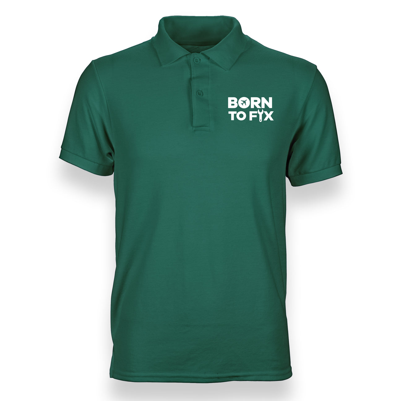 Born To Fix Airplanes Designed "WOMEN" Polo T-Shirts