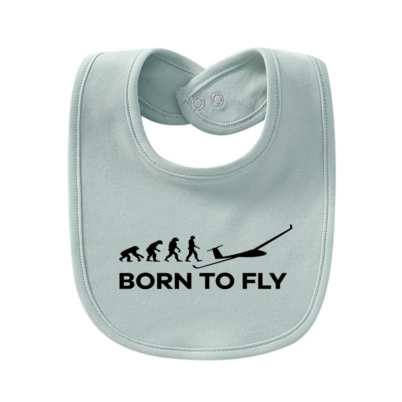 Born To Fly Glider Designed Baby Saliva & Feeding Towels