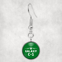 Thumbnail for Galaxy C-5 & Plane Designed Earrings