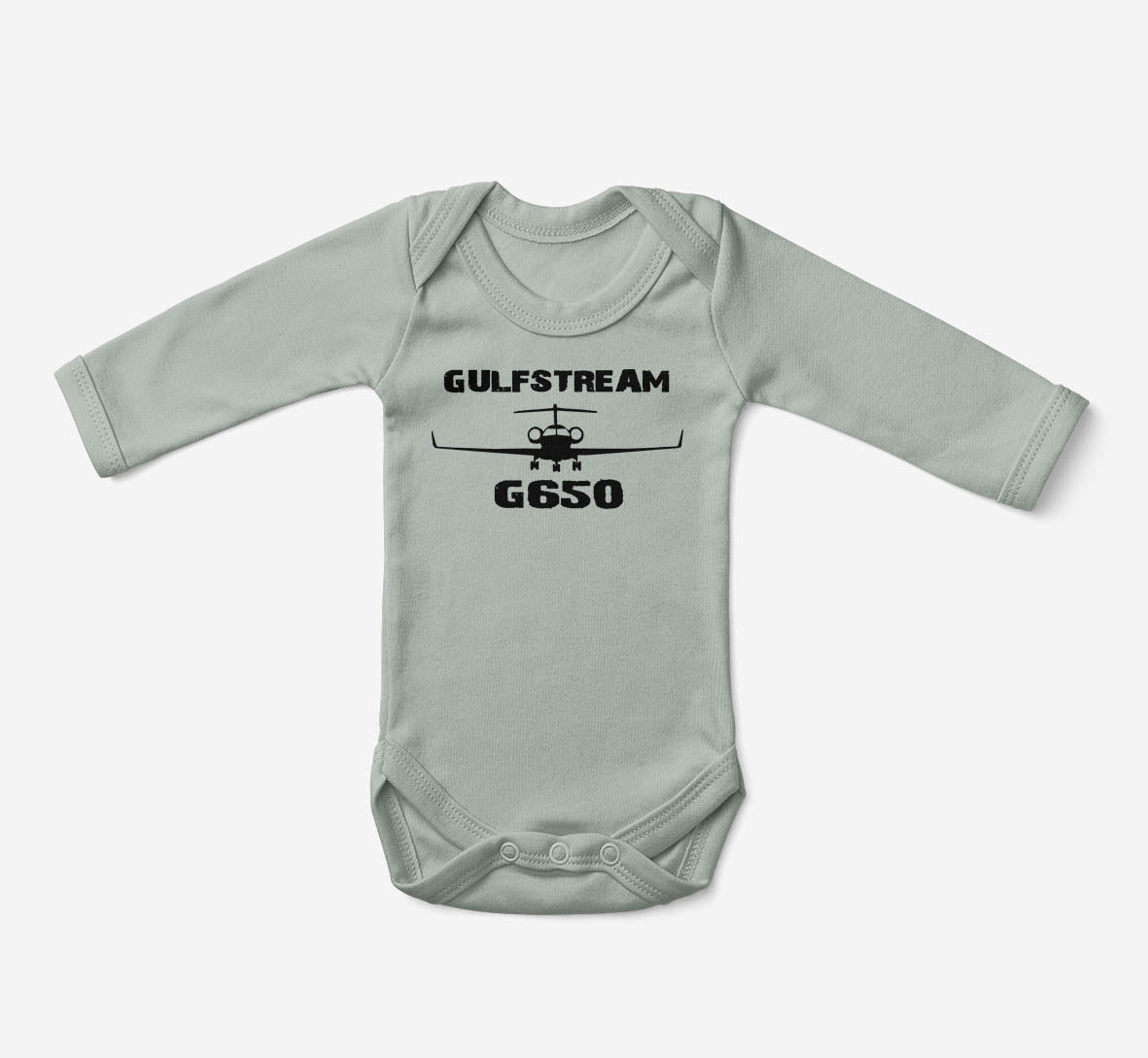 Gulfstream G650 & Plane Designed Baby Bodysuits