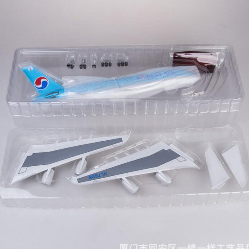 Korean Air Airbus A380 Airplane Model (1/160 Scale)