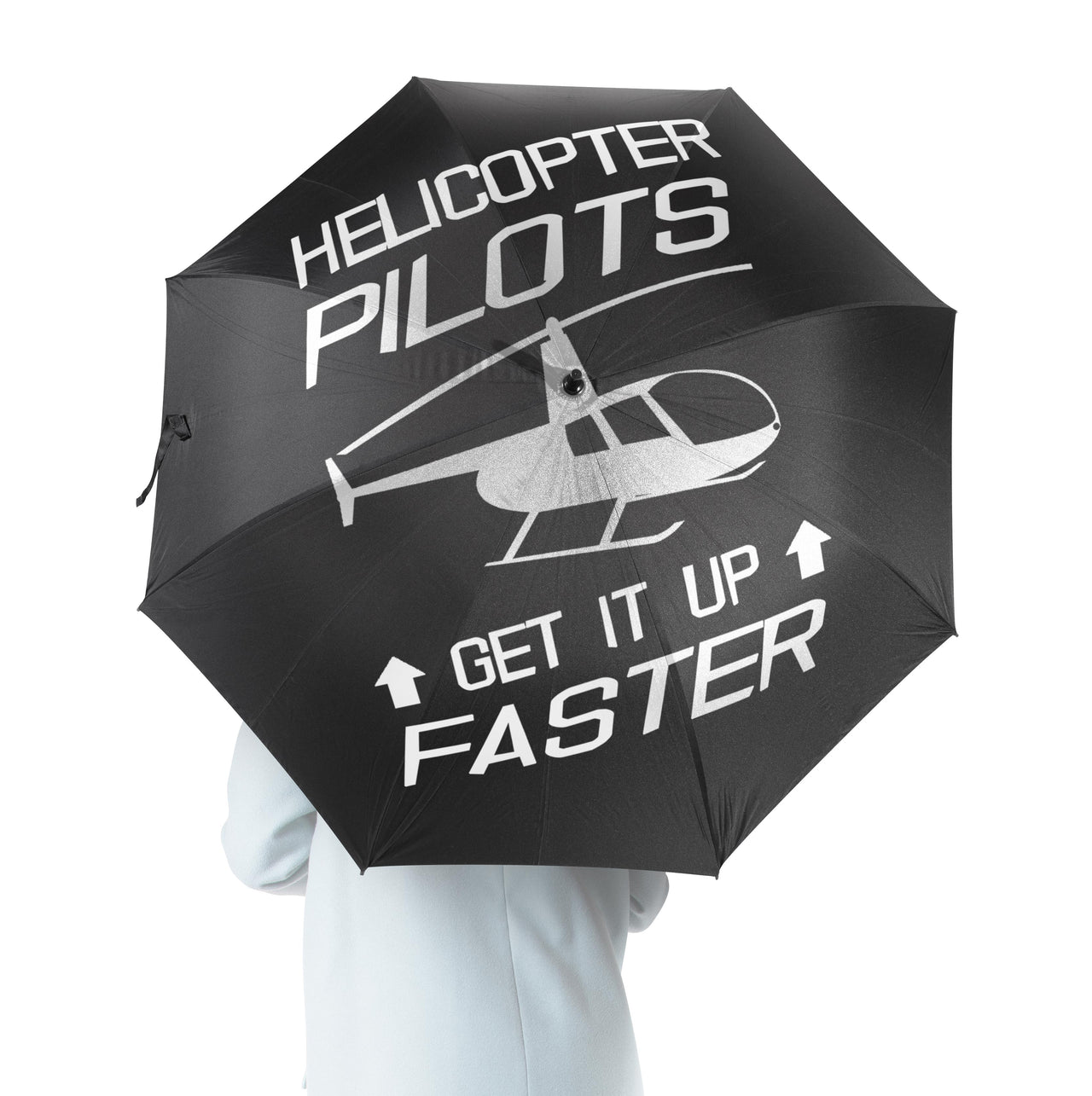 Helicopter Pilots Get It Up Faster Designed Umbrella