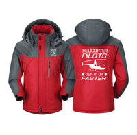 Thumbnail for Helicopter Pilots Get It Up Faster Designed Thick Winter Jackets