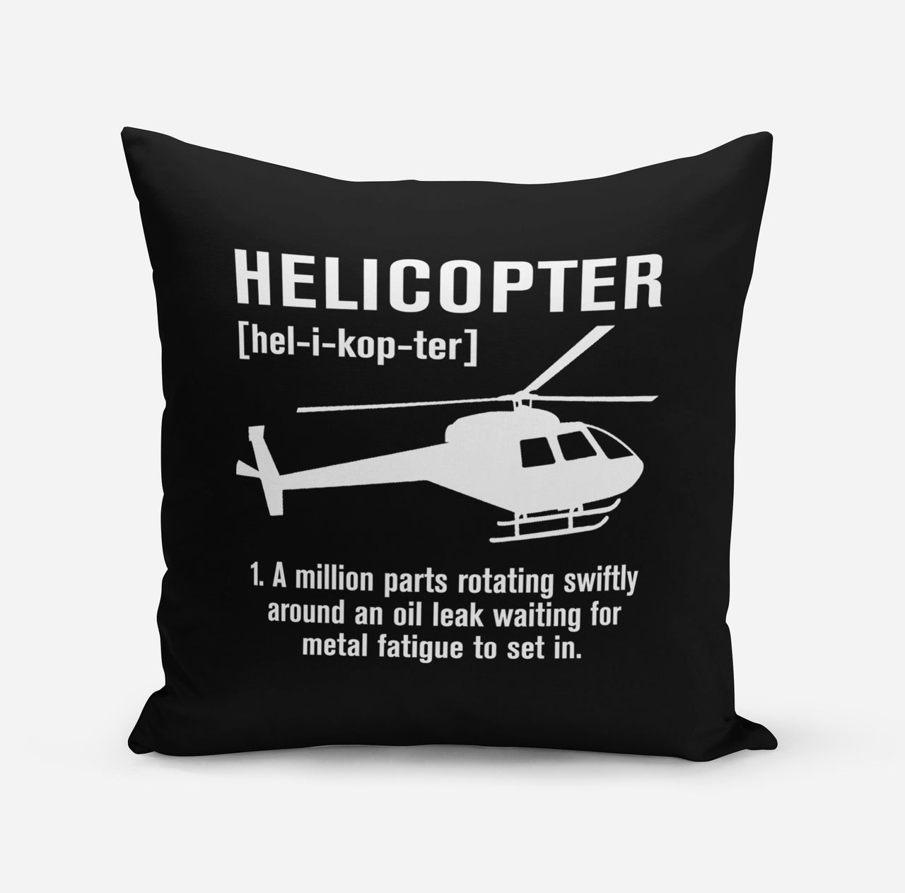 Helicopter [Noun] Designed Pillows