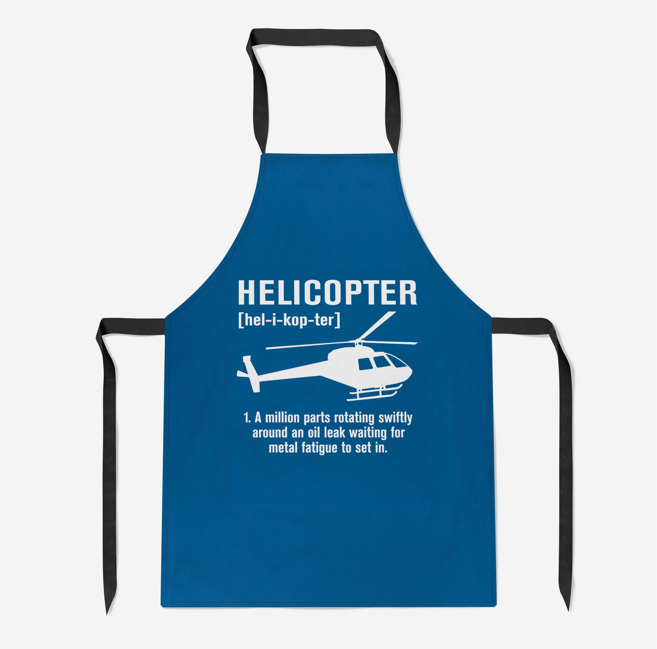 Helicopter [Noun] Designed Kitchen Aprons