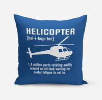 Thumbnail for Helicopter [Noun] Designed Pillows