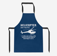 Thumbnail for Helicopter [Noun] Designed Kitchen Aprons