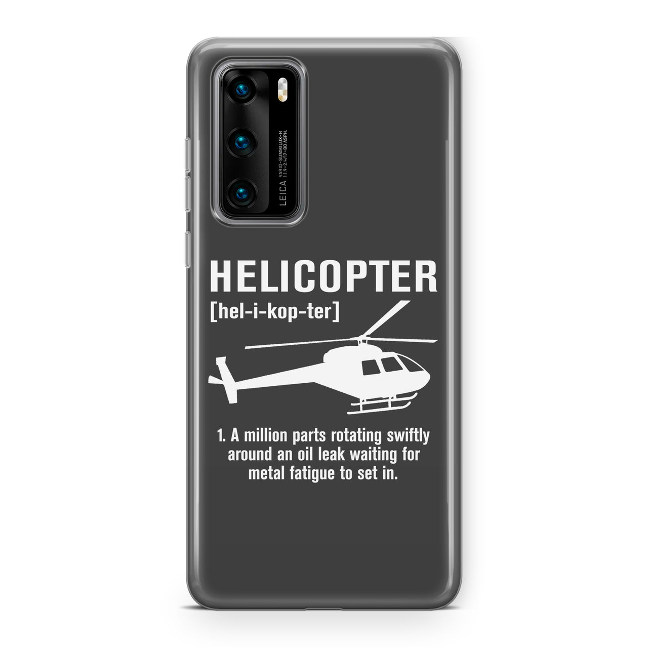 Helicopter [Noun] Designed Huawei Cases