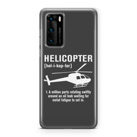 Thumbnail for Helicopter [Noun] Designed Huawei Cases