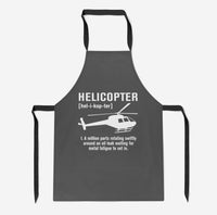 Thumbnail for Helicopter [Noun] Designed Kitchen Aprons