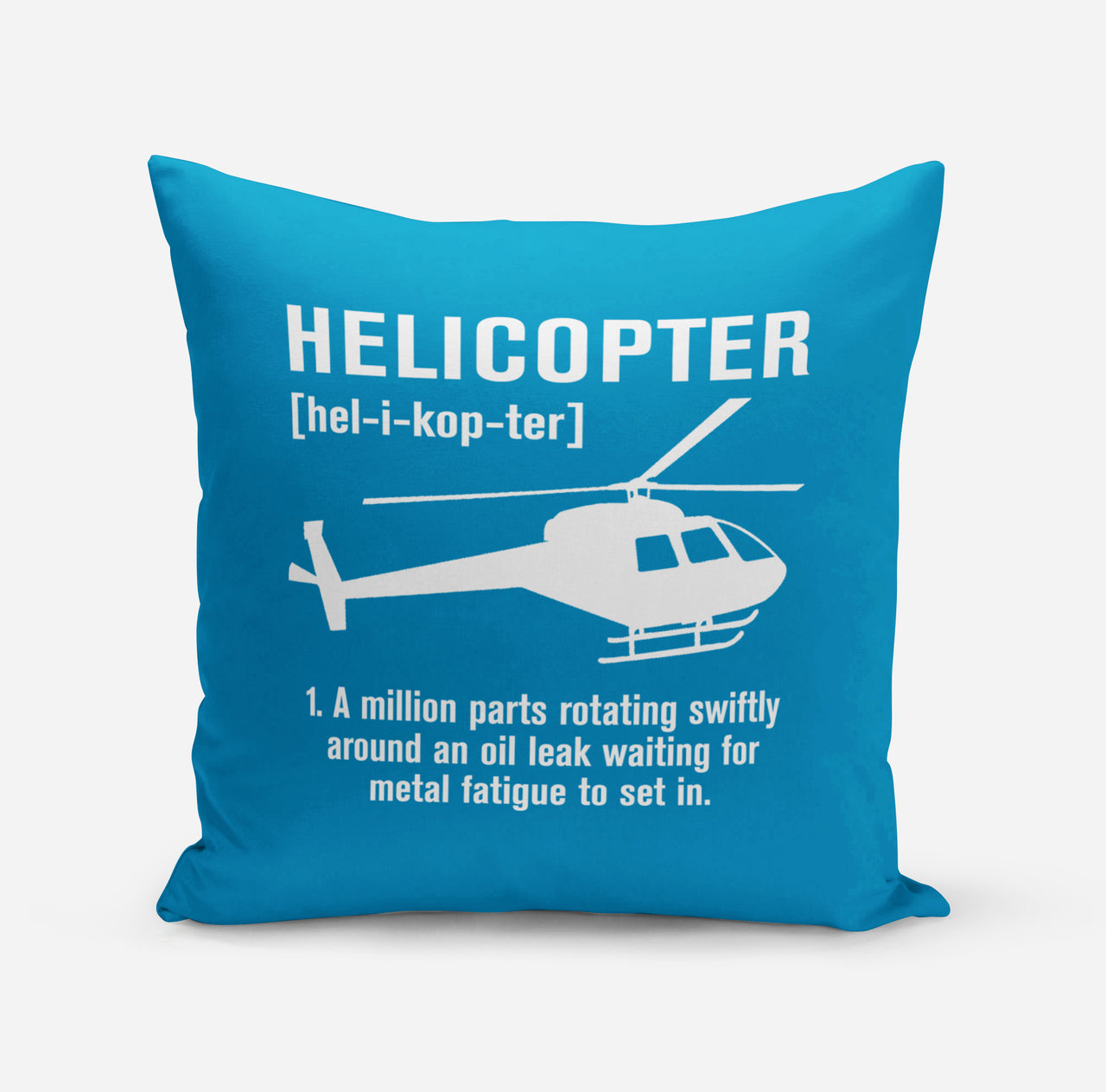 Helicopter [Noun] Designed Pillows