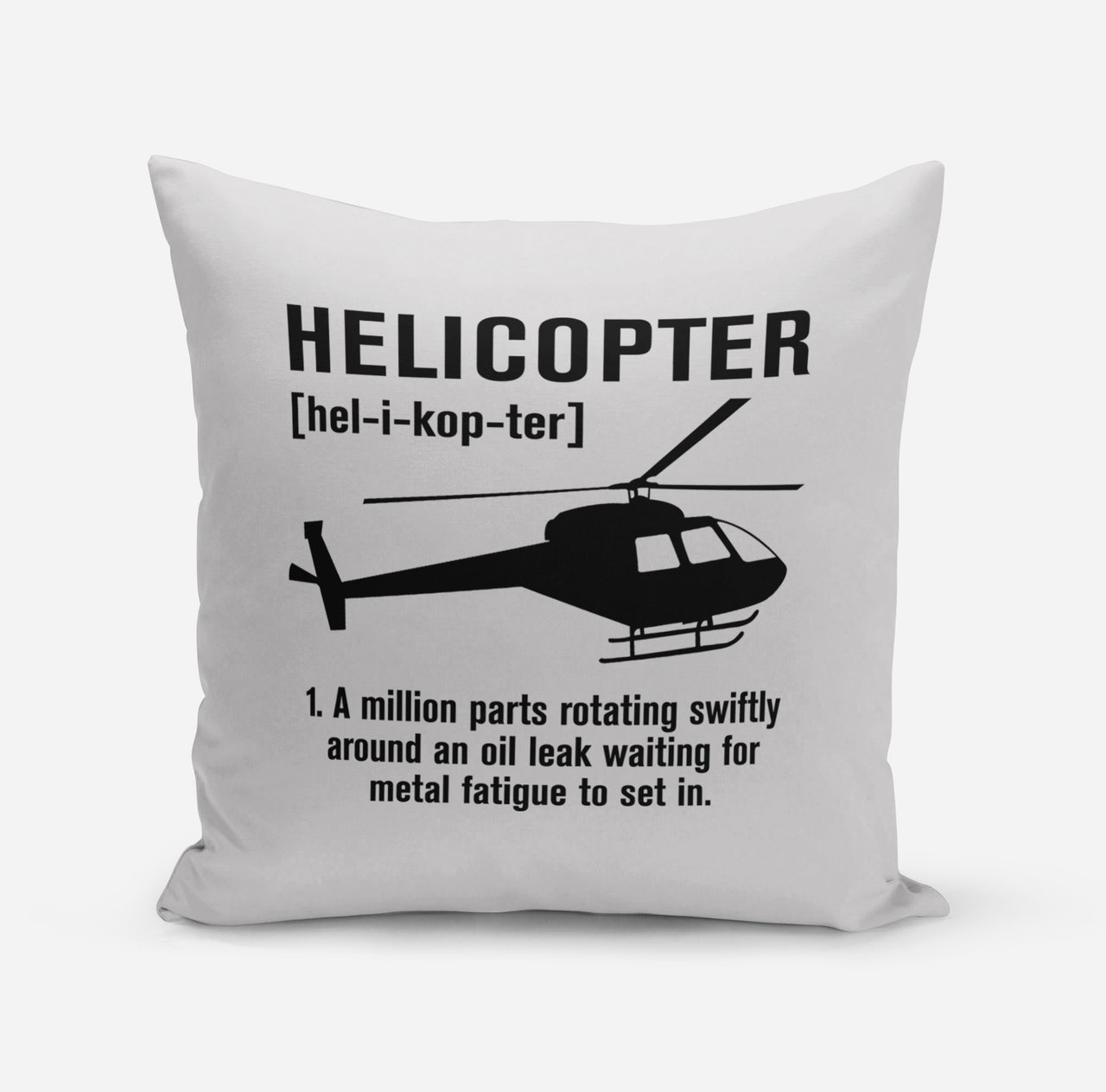 Helicopter [Noun] Designed Pillows