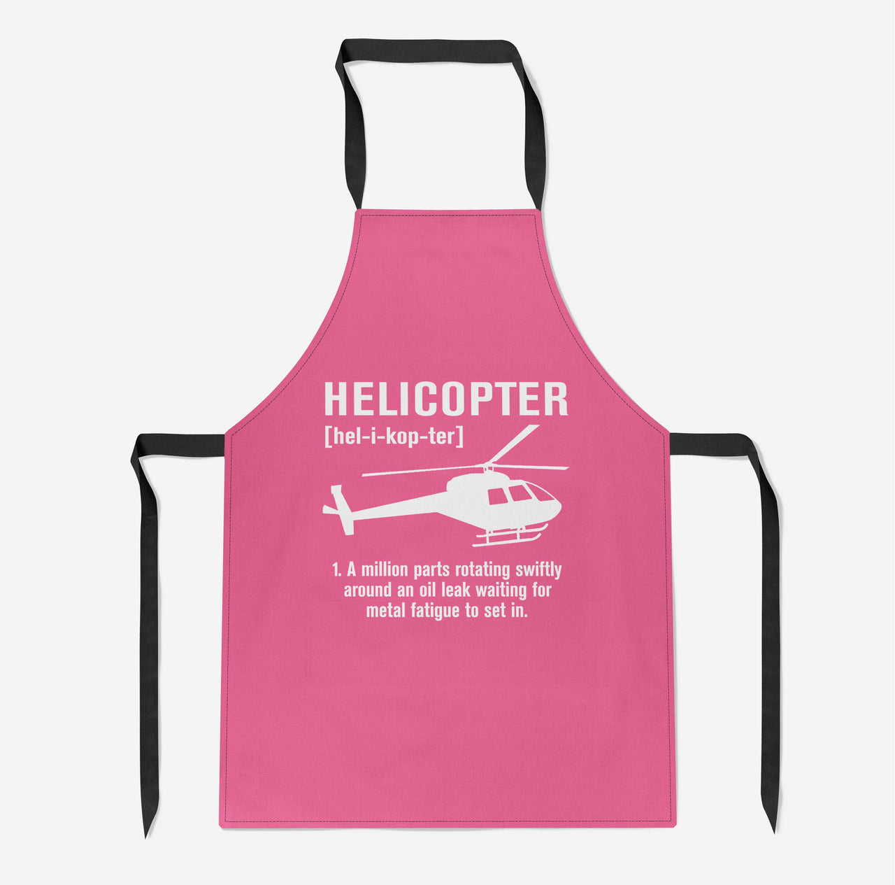 Helicopter [Noun] Designed Kitchen Aprons