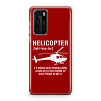 Thumbnail for Helicopter [Noun] Designed Huawei Cases