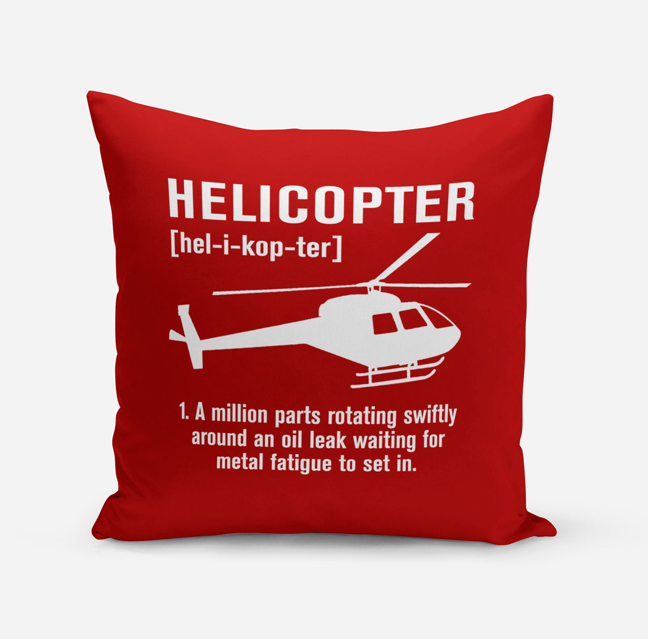 Helicopter [Noun] Designed Pillows