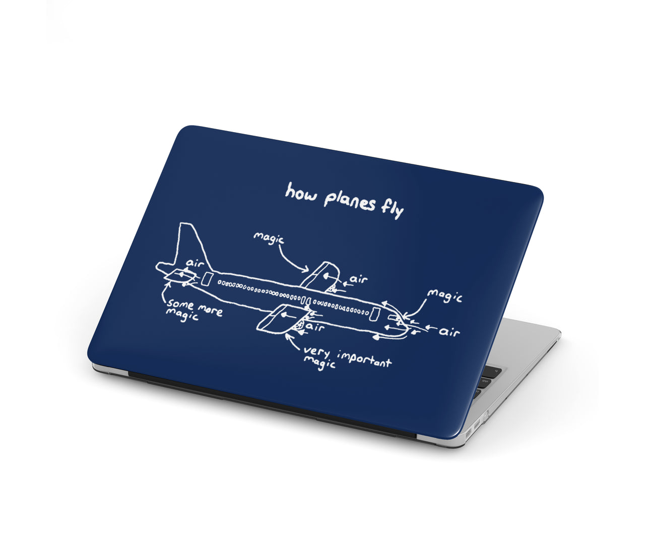 How Planes Fly Designed Macbook Cases