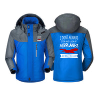 Thumbnail for I Don't Always Stop and Look at Airplanes Designed Thick Winter Jackets