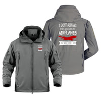 Thumbnail for I Don't Always Stop and Look at Airplanes Designed Military Jackets (Customizable)